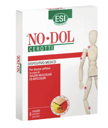 Esi No Dol per sollievo in caso di dolori muscolari e articolari 5 cerotti