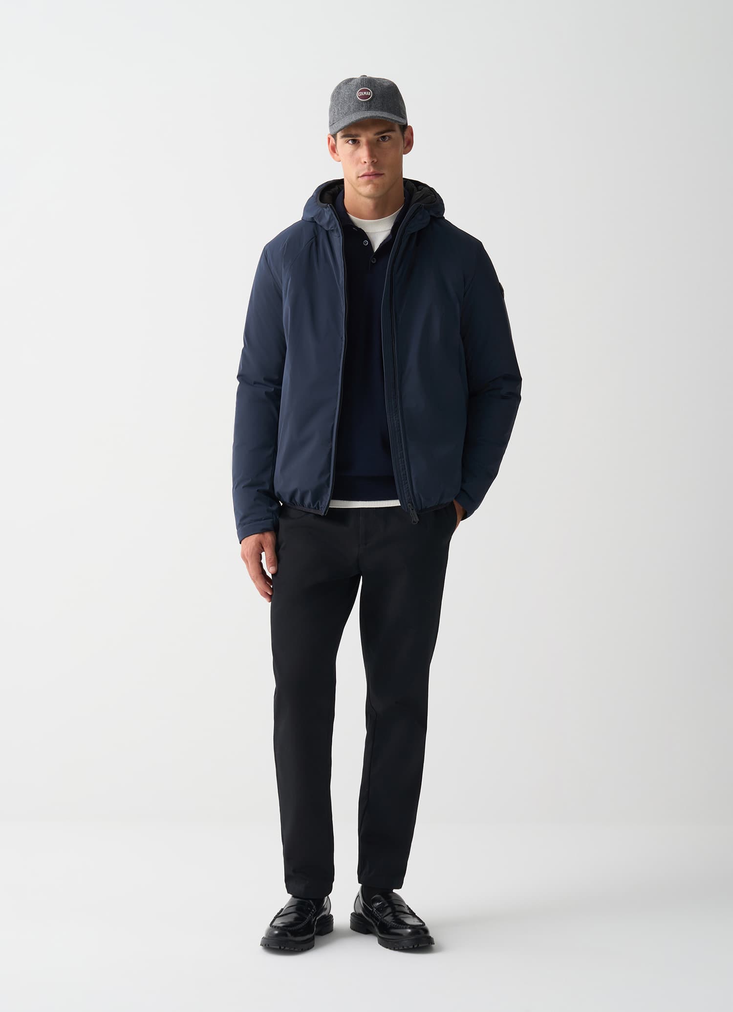Colmar, Herbstliche Stretchjacke, Farbe: Navy Blau, Größe: 46
