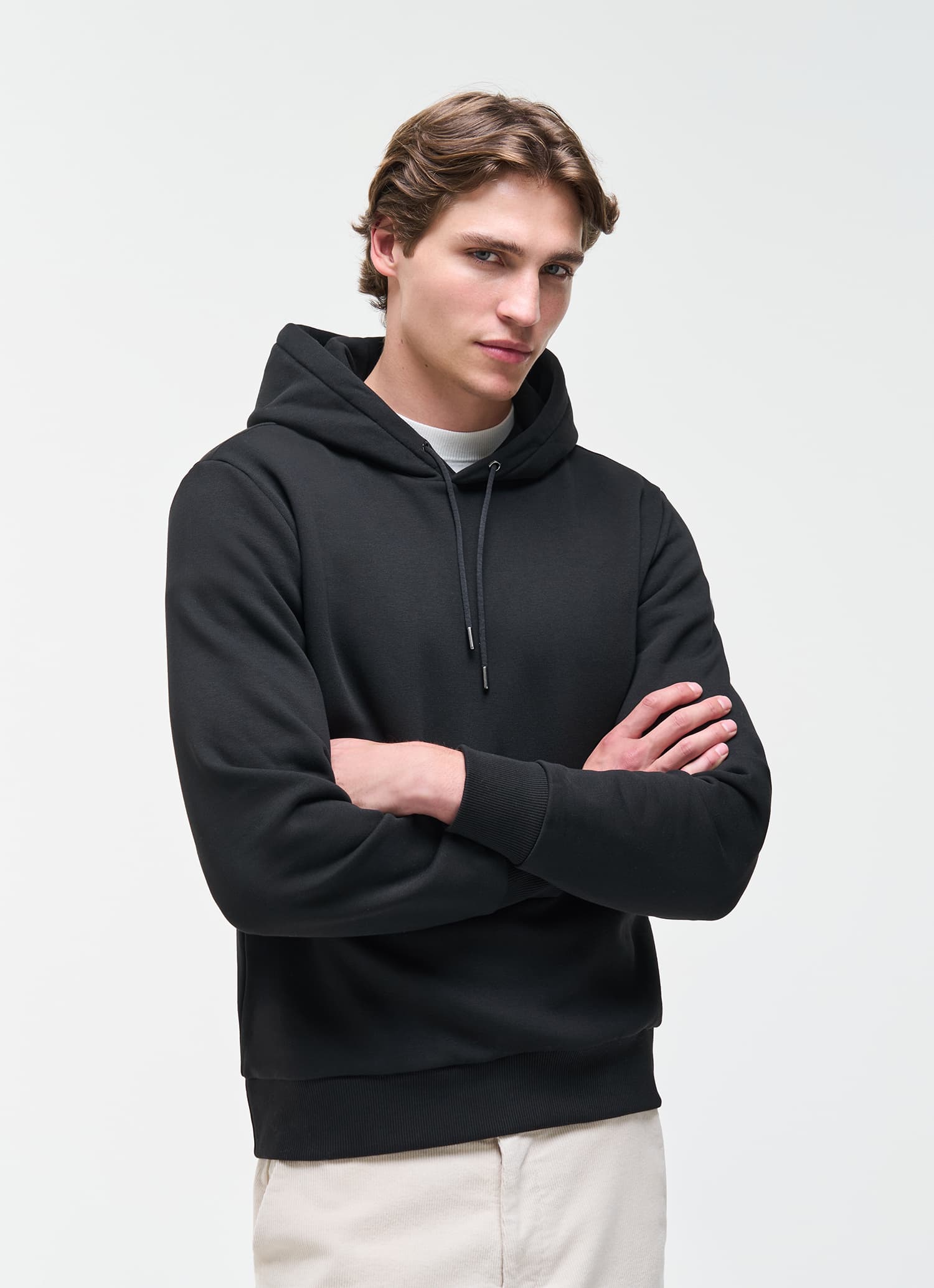 Colmar, Felpa Con Cappuccio In Cotone, Colore: Nero, Taglia: XL