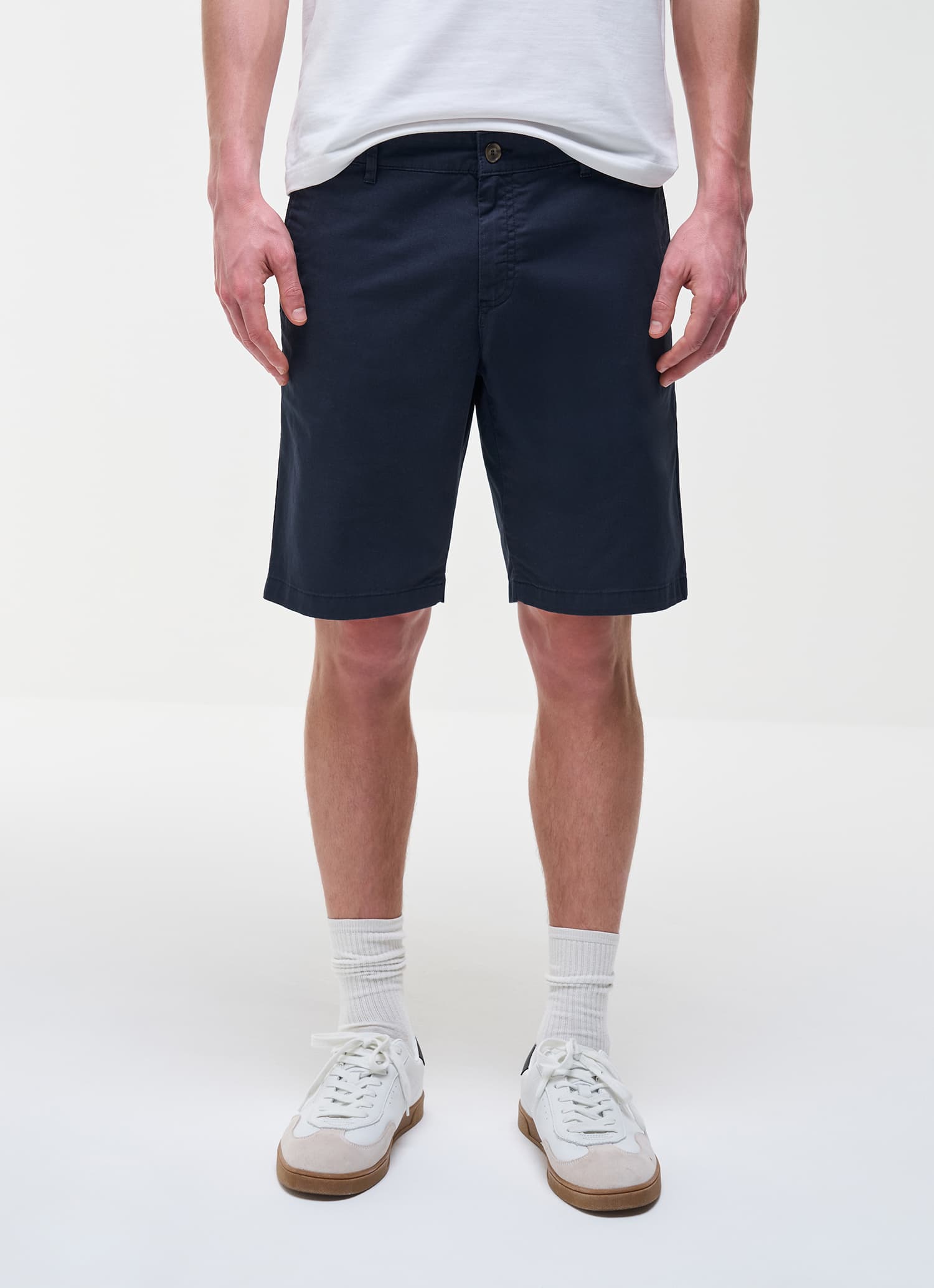 Colmar, Chinobermudas Aus Baumwolle, Farbe: Bleu Foncé Navy, Größe: 46