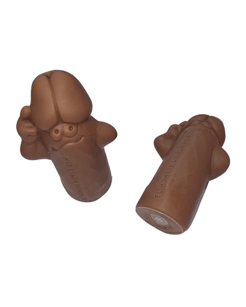 DIABLO PICANTE - FISCHIO A FORMA DI PENE COLOR MARRONE