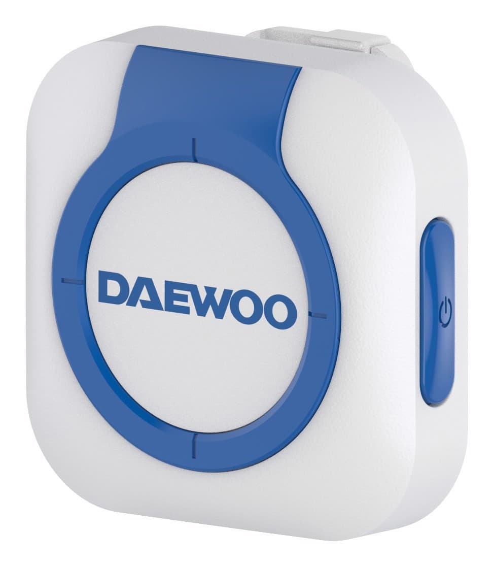 Daewoo D-C08 localizzatore e cercatore GPS PET Rilevatore GPS Blu, Bianco