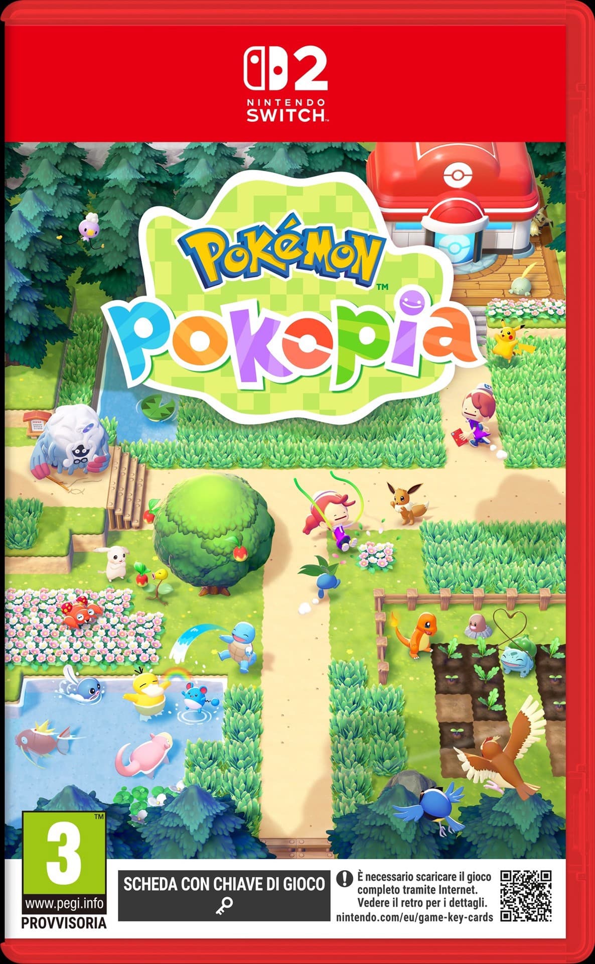 Nintendo Pokèmon Pokopia - NS2 Edition Standard Cinese semplificato, Cinese tradizionale, Tedesca, ESP, Francese, ITA, Giapponese, Coreano Nintendo