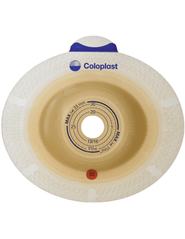 Coloplast - Sensura Click Xpro Placca Convessa Per Uro/ileostomia 5 Pezzi Cf 40mm Rit. 15-23