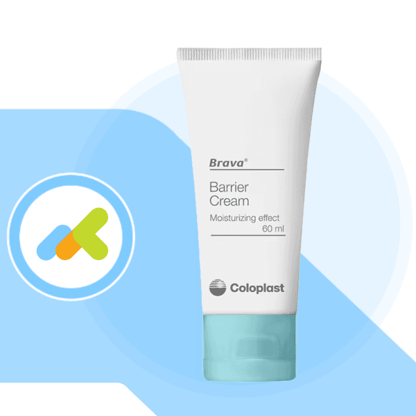 Coloplast - Brava Crema Effetto Barriera Per Stomia | Protezione E Cura Della Pelle Peristomale | 60ml Pz