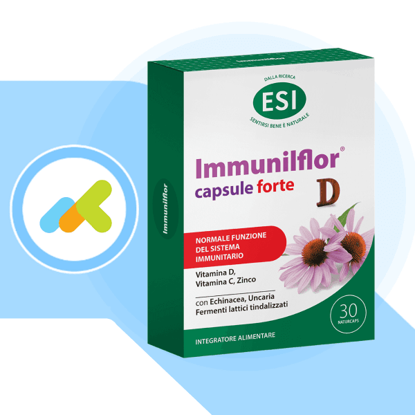 Esi Immuniflor Capsule Forte: Potenziatore Naturale Per Le Tue Difese Cf
