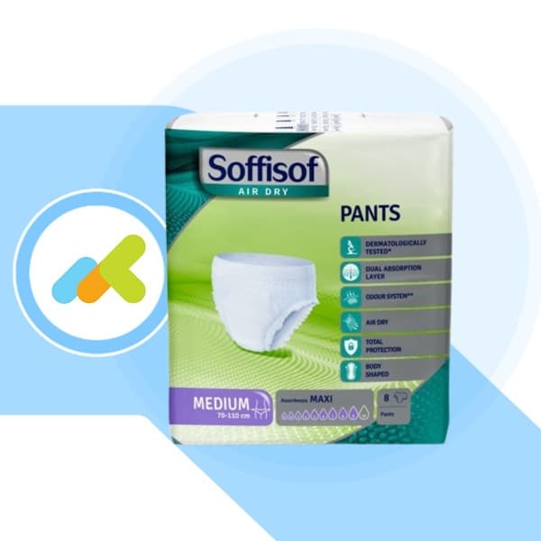 Soffisof Air Dry Pants Maxi: Mutandine Assorbenti Per Massima Protezione 8 Pezzi