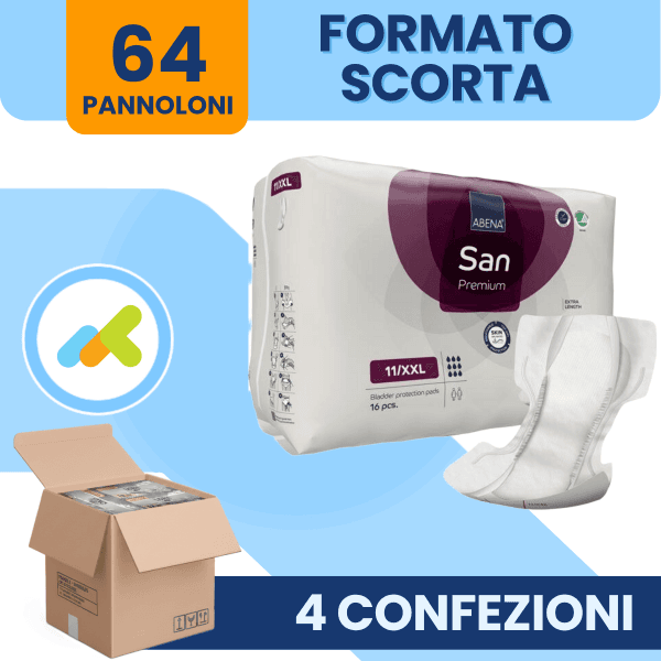 Abena San 11/xxl | Pannoloni Sagomati Per Pazienti Bariatrici