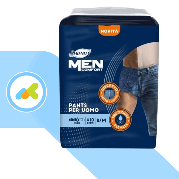 Serenity - Serenity Pants Man S/m E L/xl | Slip Assorbente Uomo 10 Pezzi Cf S - M