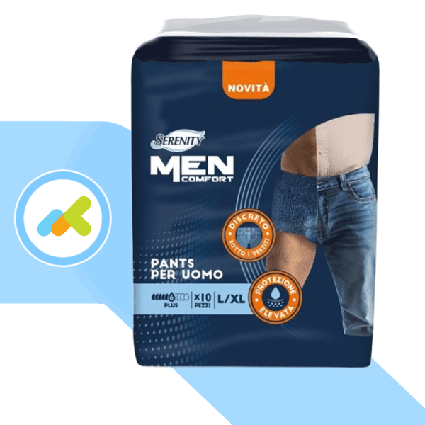 Serenity - Serenity Pants Man S/m E L/xl | Slip Assorbente Uomo 10 Pezzi Cf L - Xl