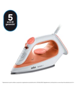 Ferro da stiro a vapore braun 220ml 1900w