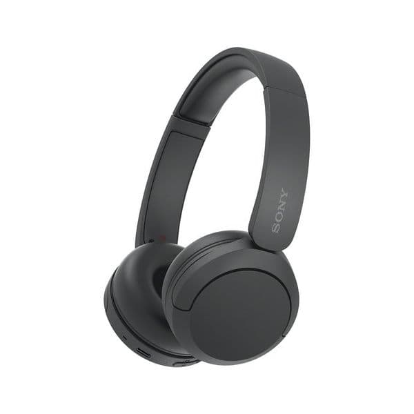 Sony Cuffie Bluetooth wireless WH-CH520 - Durata della batteria fino a 50 ore con ricarica rapida, stile on-ear - Nero