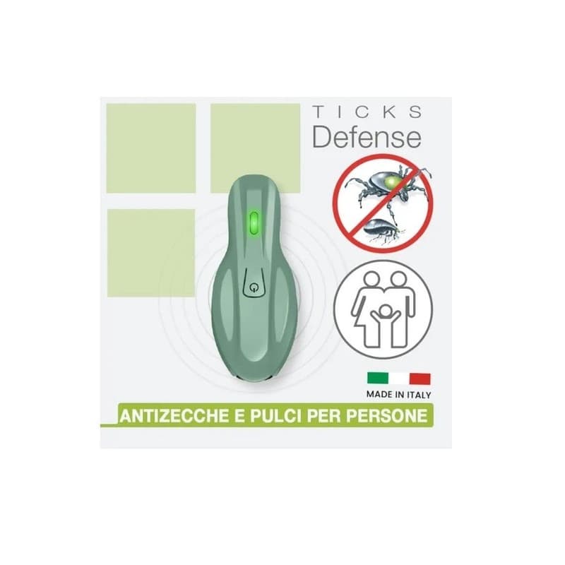 Colpharma - Colpharma Ticks Defense Ultrasuoni antizecche e pulci per le persone 90 g