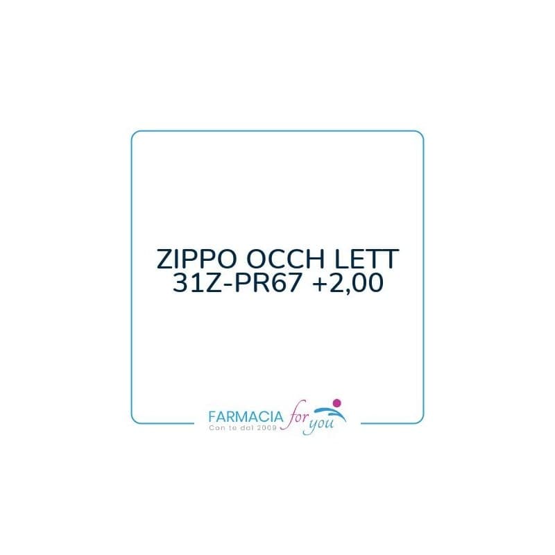 Zippo Italia - ZIPPO OCCH LETT 31Z-PR67 +2,00