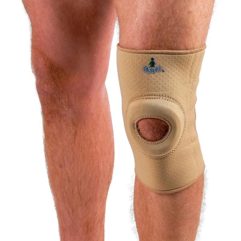 Ginocchiera Ortopedica Elastica Con Apertura Rotula - Taglia L