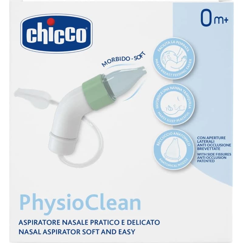 Chicco aspiratore nasale per neonati physioclean