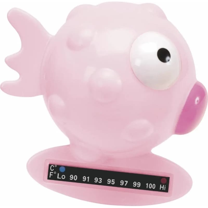 Chicco termometro da bagnetto indicatore di temperatura pesce rosa