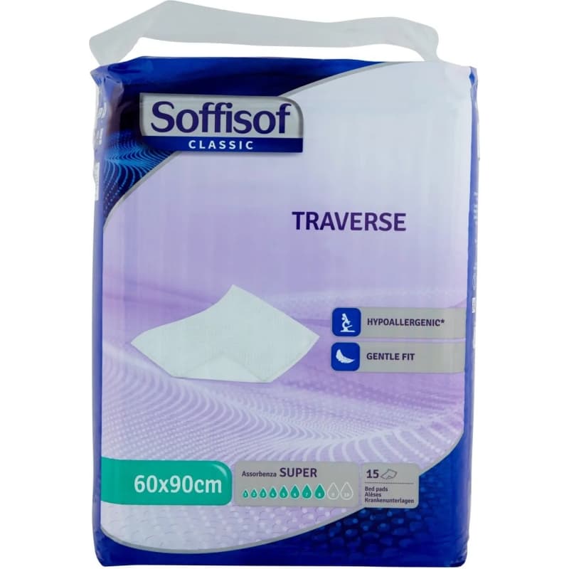 Classic - 15 Traverse Assorbenti Per Incontinenza Super 60 X 90 Cm