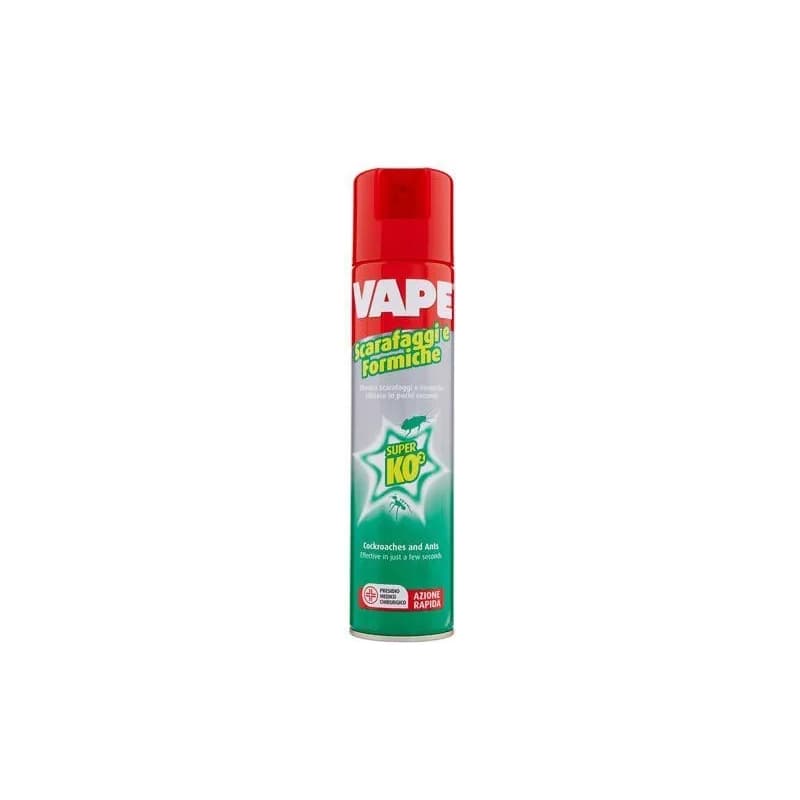 VAPE spray insetticida scarafaggi e formiche 400 ml