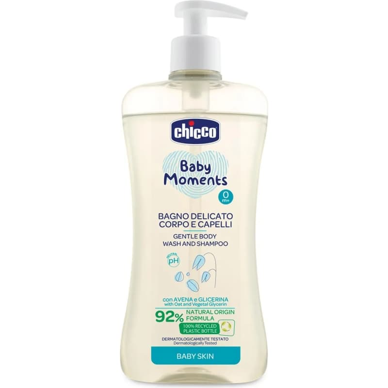 Chicco Baby Moments - Bagno Delicato Corpo e Capelli 500 ml