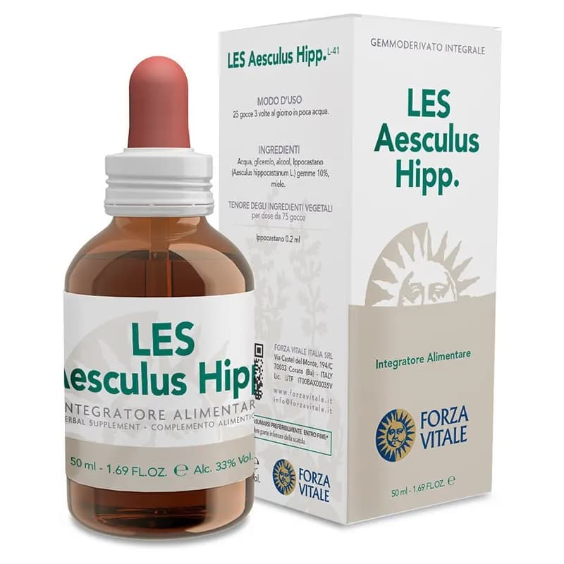 Les Aesculus Hippocastanum gocce 50 Ml - Integratore per la circolazione sanguigna