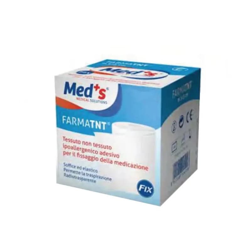 Med's - Farmatnt Cerotto Ipoallergenico Adesivo Tessuto Non Tessuto 500x15cm