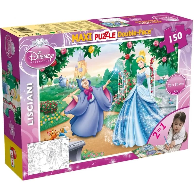 LISCIANI Maxipuzzle double-face Cenerentola 150 pezzi