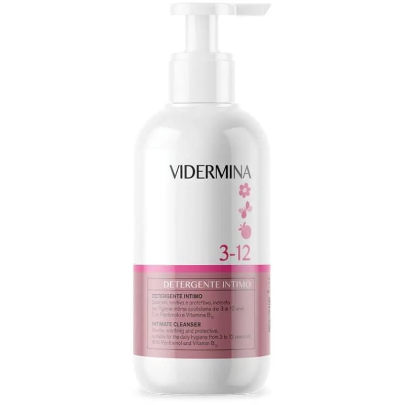 Vidermina 3-12 - Detergente Intimo Per L'Età Pediatrica 250 Ml