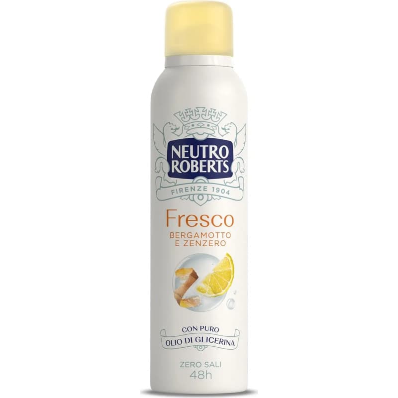 NEUTRO ROBERTS Fresco Bergamotto E Zenzero - Deodorante Spray 150 ml
