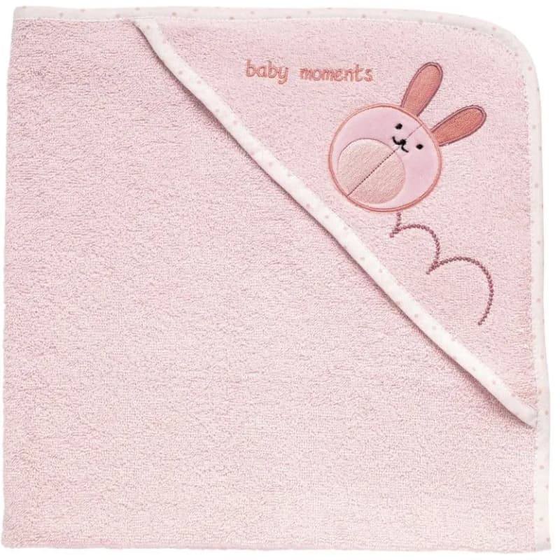 Chicco Accappatoio Quadrato In Cotone Con Topolino Rosa 0M+