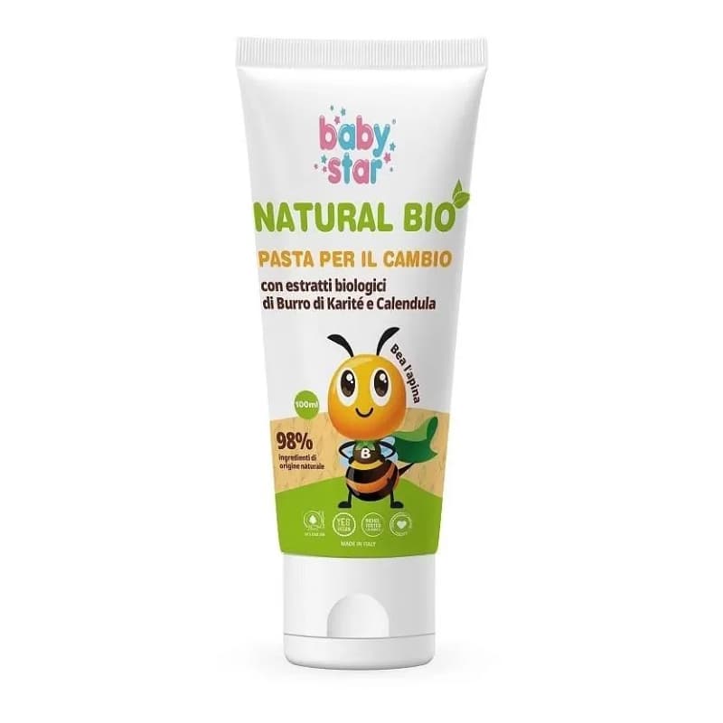 BABY STAR Natural Bio - Pasta per il cambio 100 ml