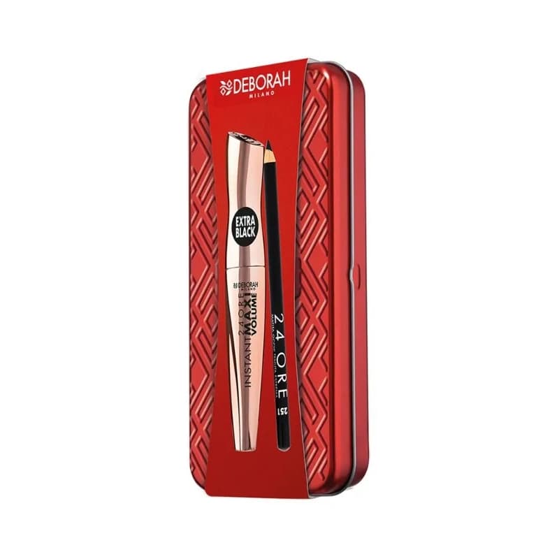 DEBORAH Kit Latta N.07 - Mascara Instant Maxi Volume + Matita Occhi 24H