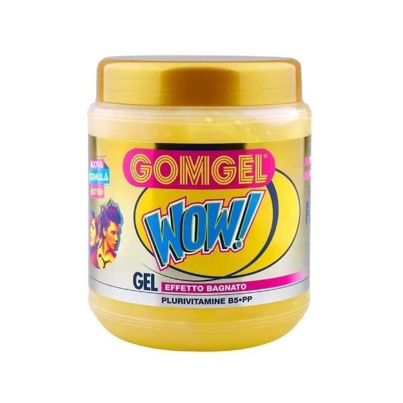 GOMGEL Gomgel Wow - Gel effetto bagnato Fissaggio Forte 1000 Ml