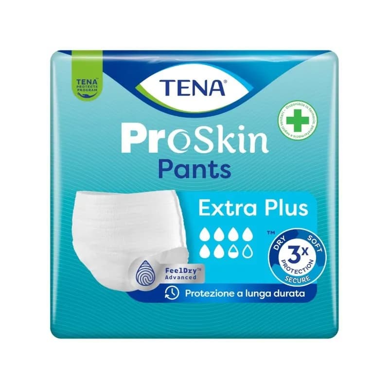 Tena Pants - 12 Mutandine Assorbenti Per Incontinenza Extra Plus Taglia XL