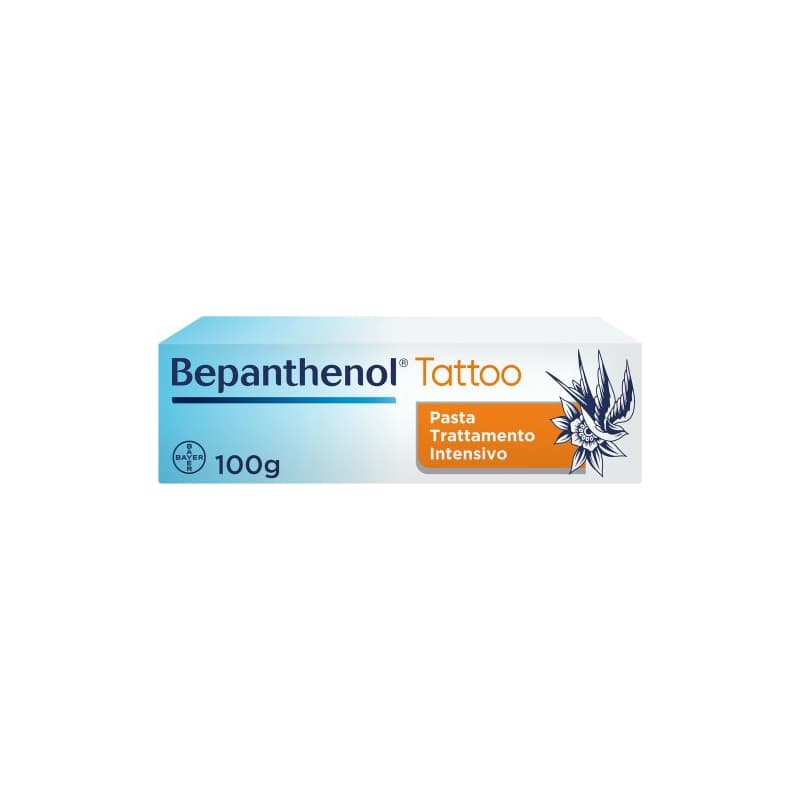 BAYER ITALIA Bepanthenol Tattoo - Pasta Protettiva Per Tatuaggi 100 gr