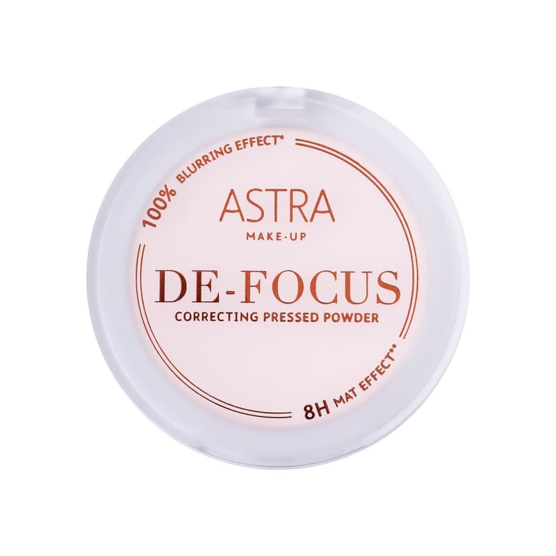 Astra De-Focus - Cipria Compatta Levigante Correttiva N. 02 Pink Frame
