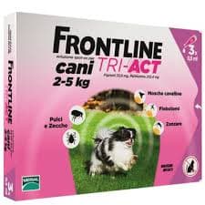 Frontline Tri act soluzione antiparassitario spot on per cani da 2...