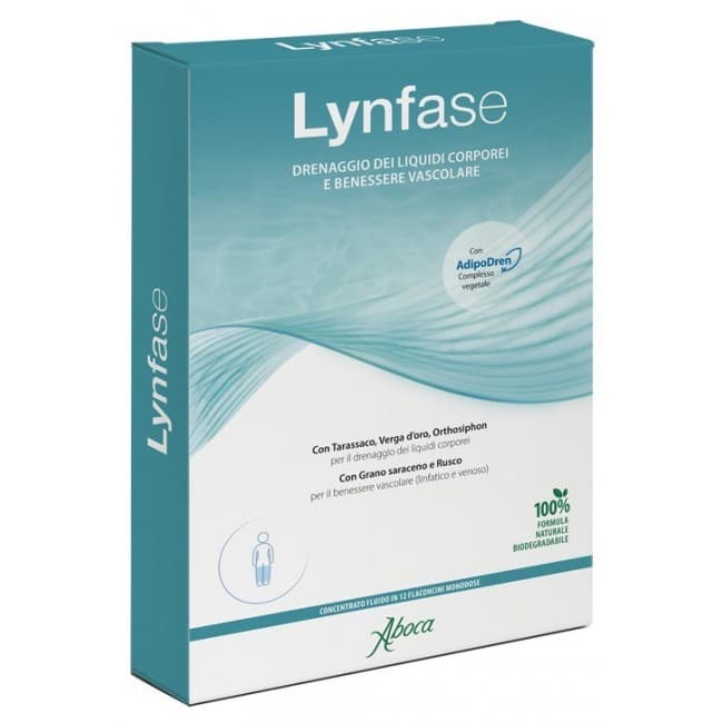 Aboca - Aboca Lynfase Concentrato Fluido 12 Flaconcini Da 13,3 G