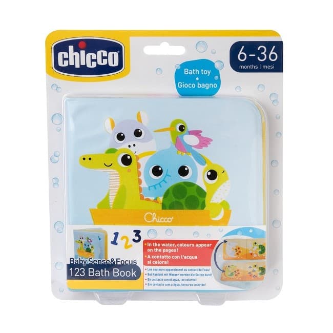 Chicco - Chicco Gioco Baby Sense&focus 123 Libro Bagno