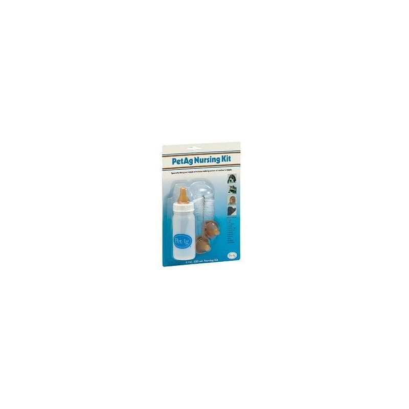 Chifa - Chifa Nursing Kit Biberon Da 120ml Per Animali + Tettarelle Di Varie Misure + Scovolino Per Pulizia