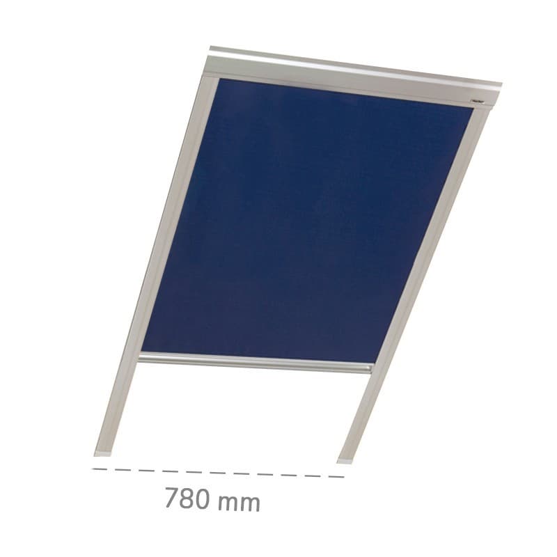 Tendina ombreggiante interna Blu Dakota 780mm per lucernario DK 500V
