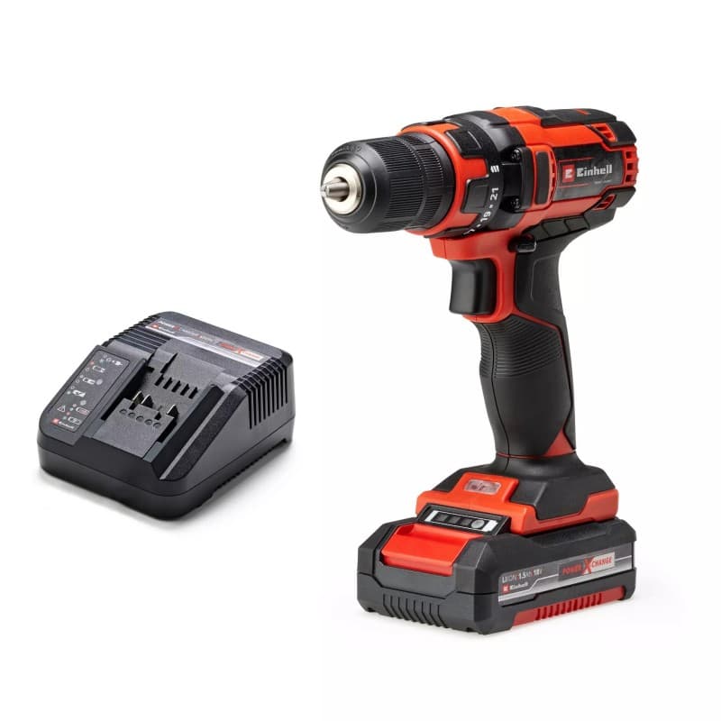 EINHELL TRAPANO AVVITATORE A BATTERIA TC-CD 18/35 Li (1x1,5 Ah)