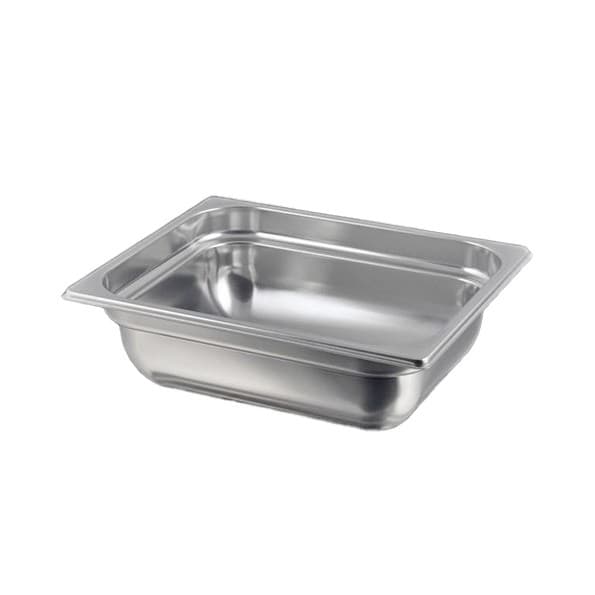 Bacinella in acciaio a tenuta per sottovuoto GN1/2 L 325 mm x P 265 mm x H 100 mm