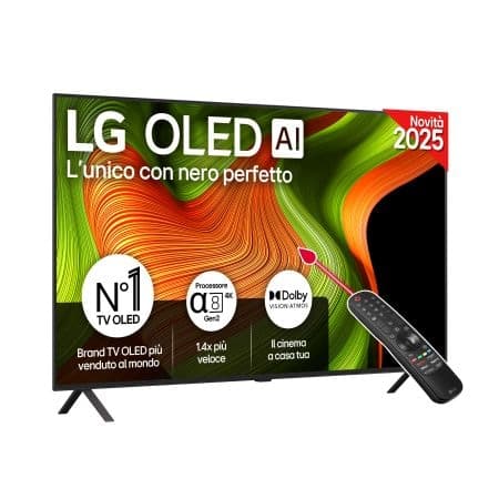 LG TV 55″ OLED AI B5 4K Smart TV 2025 - OLED55B56LA