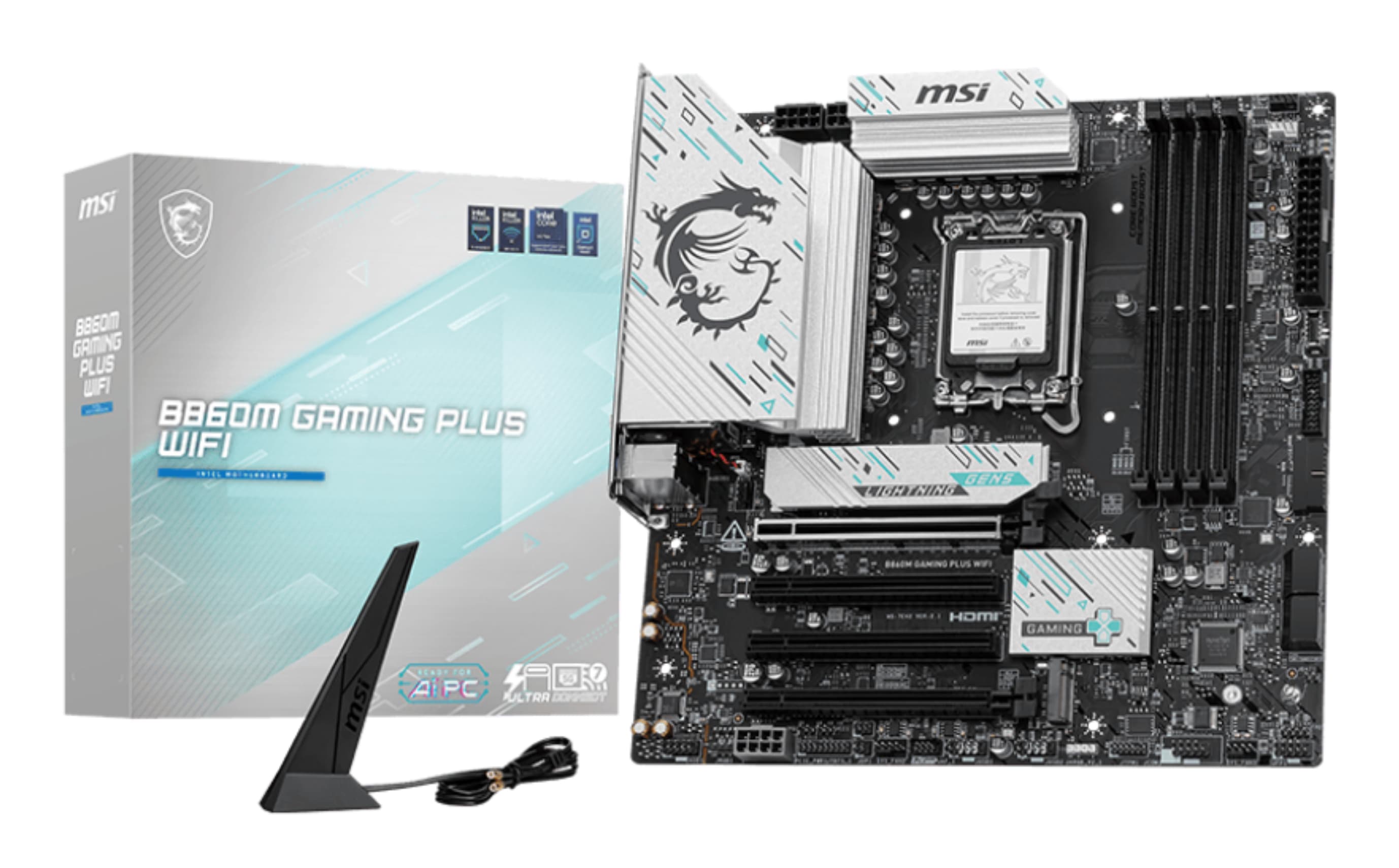 MSI B860M GAMING PLUS WIFI scheda madre Intel B860 LGA 1851 (Socket V1