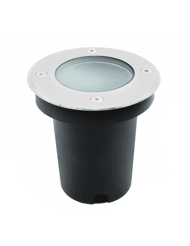 Faretto Segnapasso Tondo da Incasso a LED IP65 Attacco GU10 Calpestabile