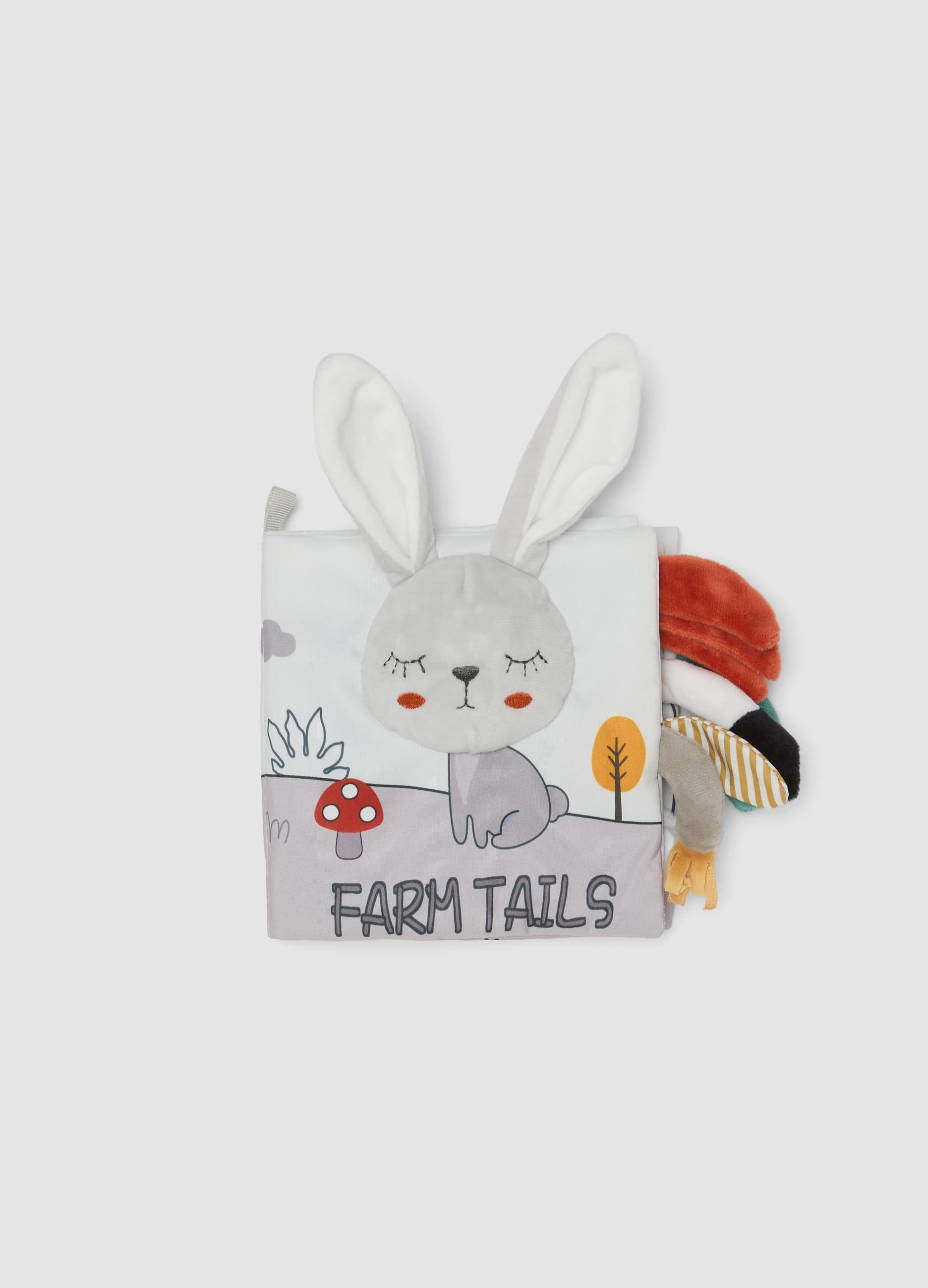 FAGOTTINO, Libro Sensoriale Multicolor Con Animaletti Fattoria, Unisex, Bianco, Taglia: ONE SIZE