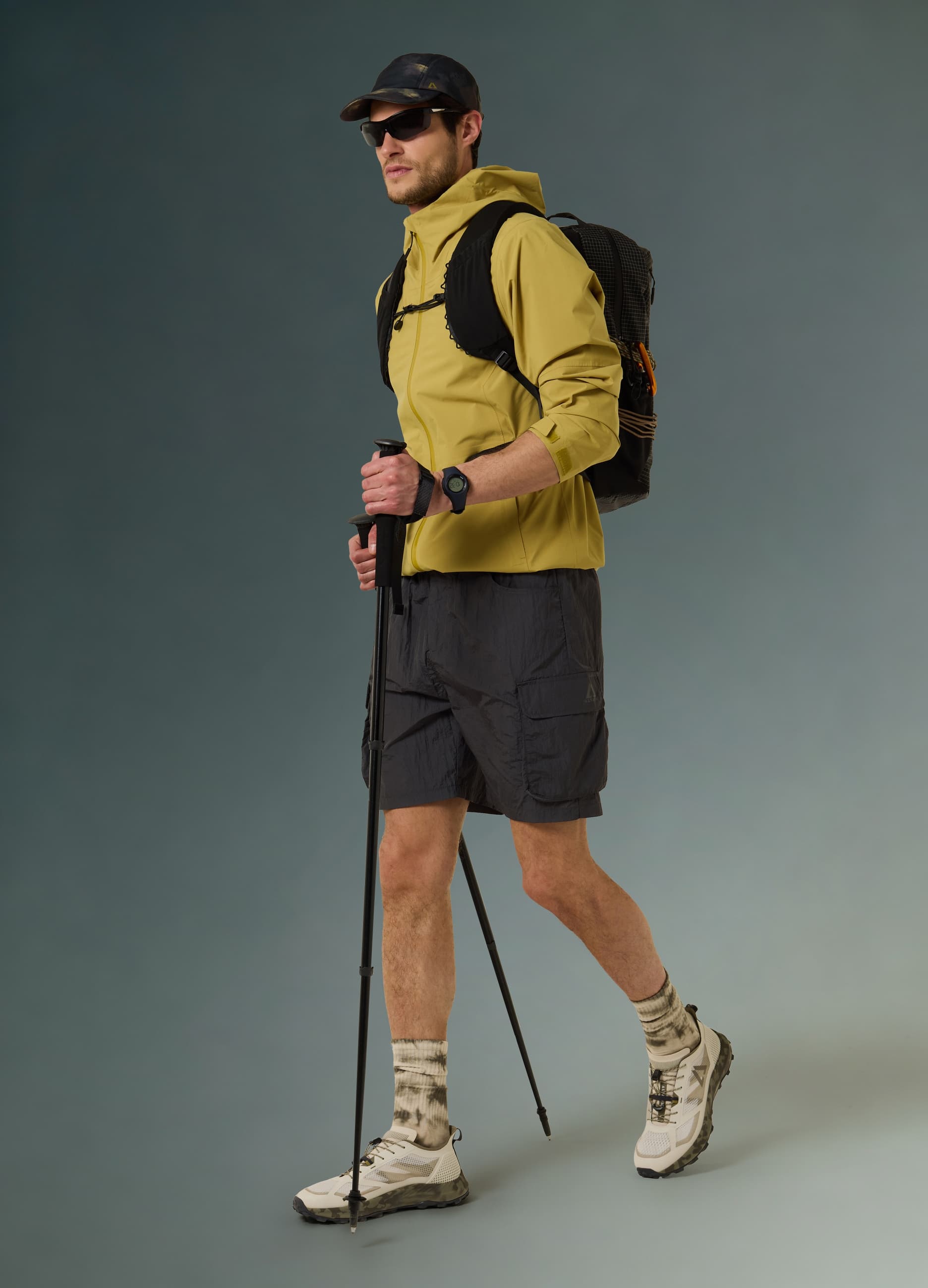 ALTAVIA, Shorts Cargo Altavia With Deborah Compagnoni, Uomo, Grigio, Taglia: XXL