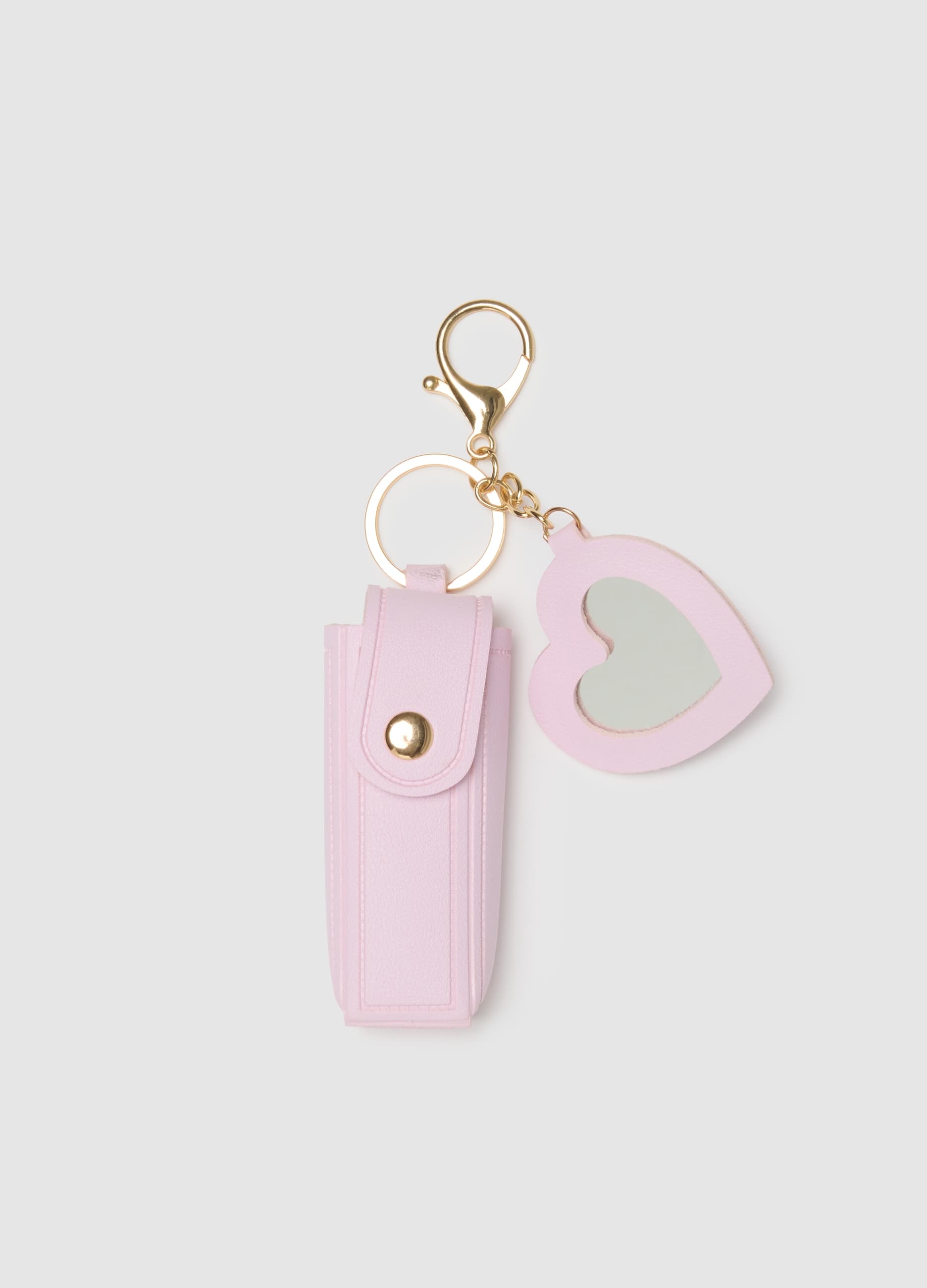 ESSENTIAL PINK, Pink Charm Mirror + Lipstick Case, Donna, Rosa, Taglia: FASUL