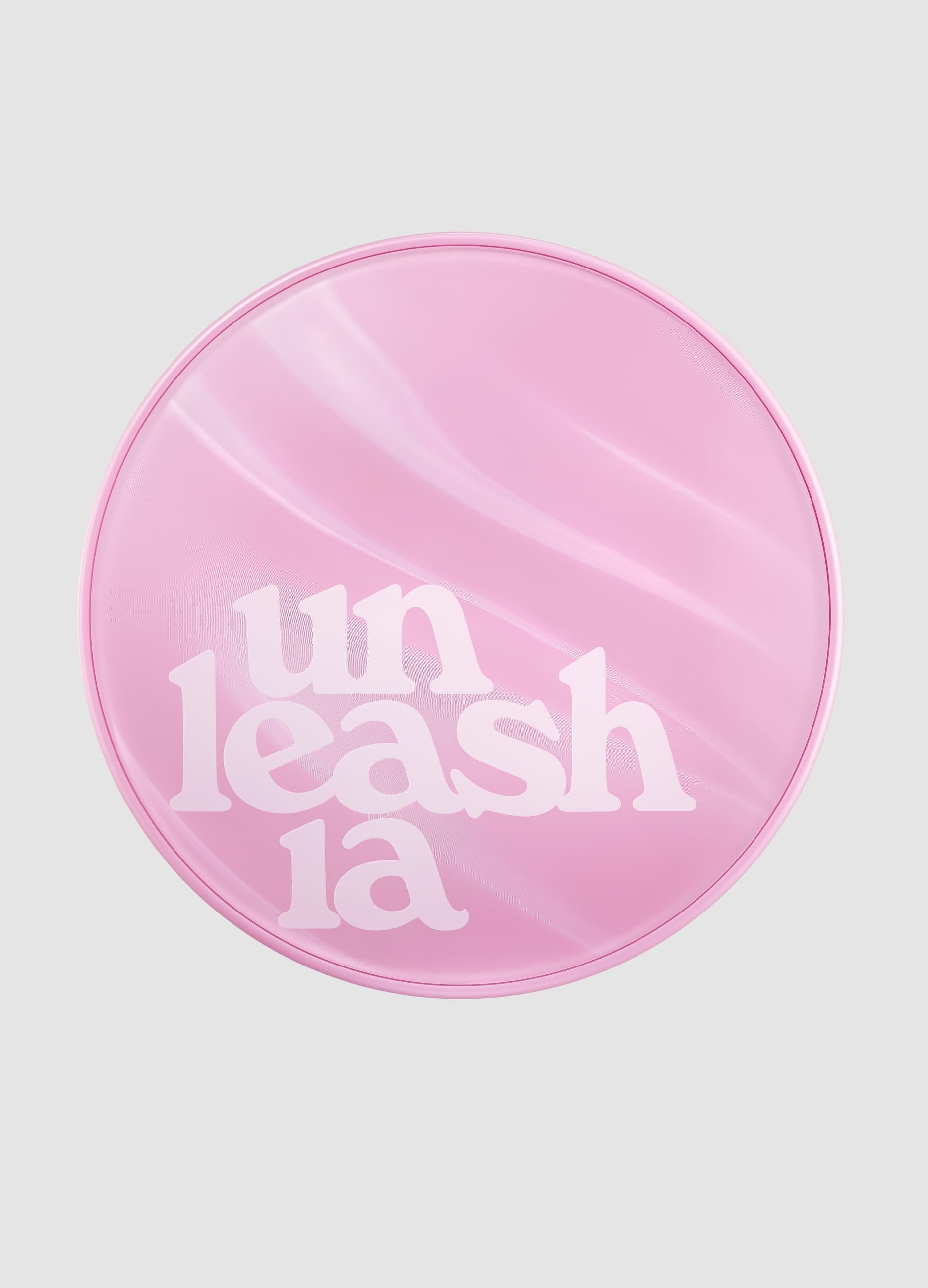 UNLEASHIA, Don't Touch Glass Pink Cushion Re-feel Case - Make-up Coreano, Donna, Rosa, Taglia: FASUL